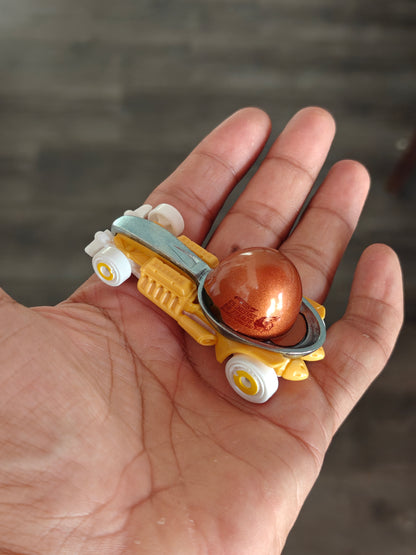 Hot Wheels Eggshell Racer - Yellow (Uncarded)