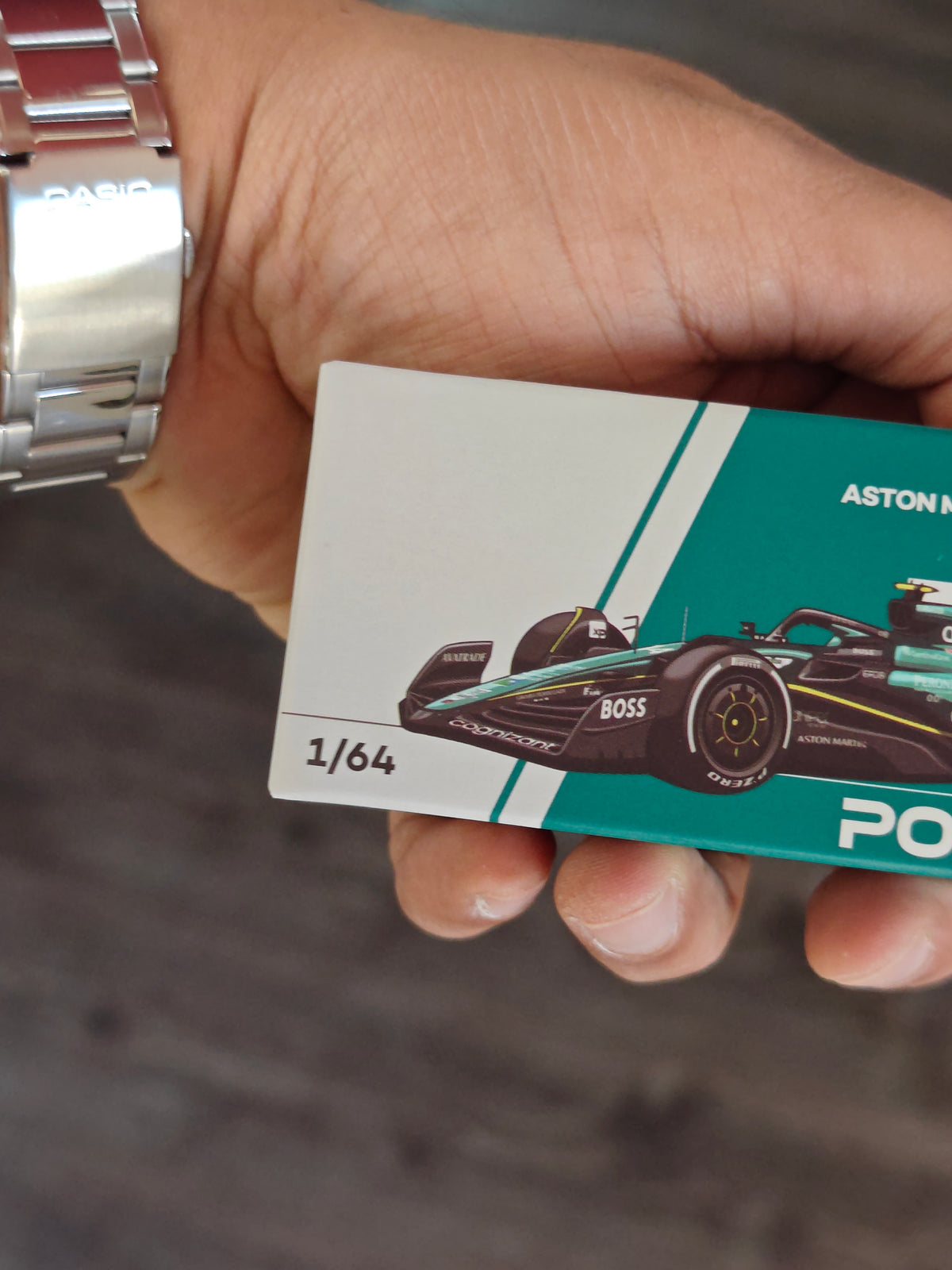 Pop Race Aston Martin ARAMCO AMR23 - PR64-198 (Open Box)