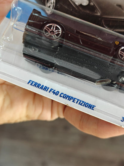 Hot Wheels Ferrari F40 Competizione - Black (Imported)