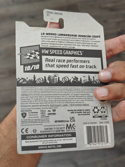 Hot Wheels LB Works Lamborghini Huracan Coupe (Imported)