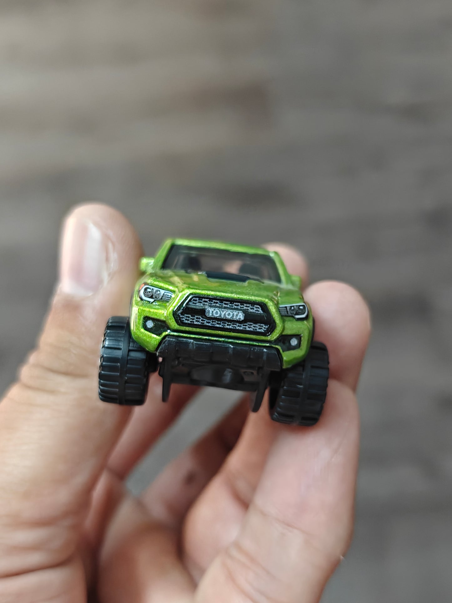 Silver Series Hot Wheels 2020 Toyota Tacoma - Green (Uncarded - New)