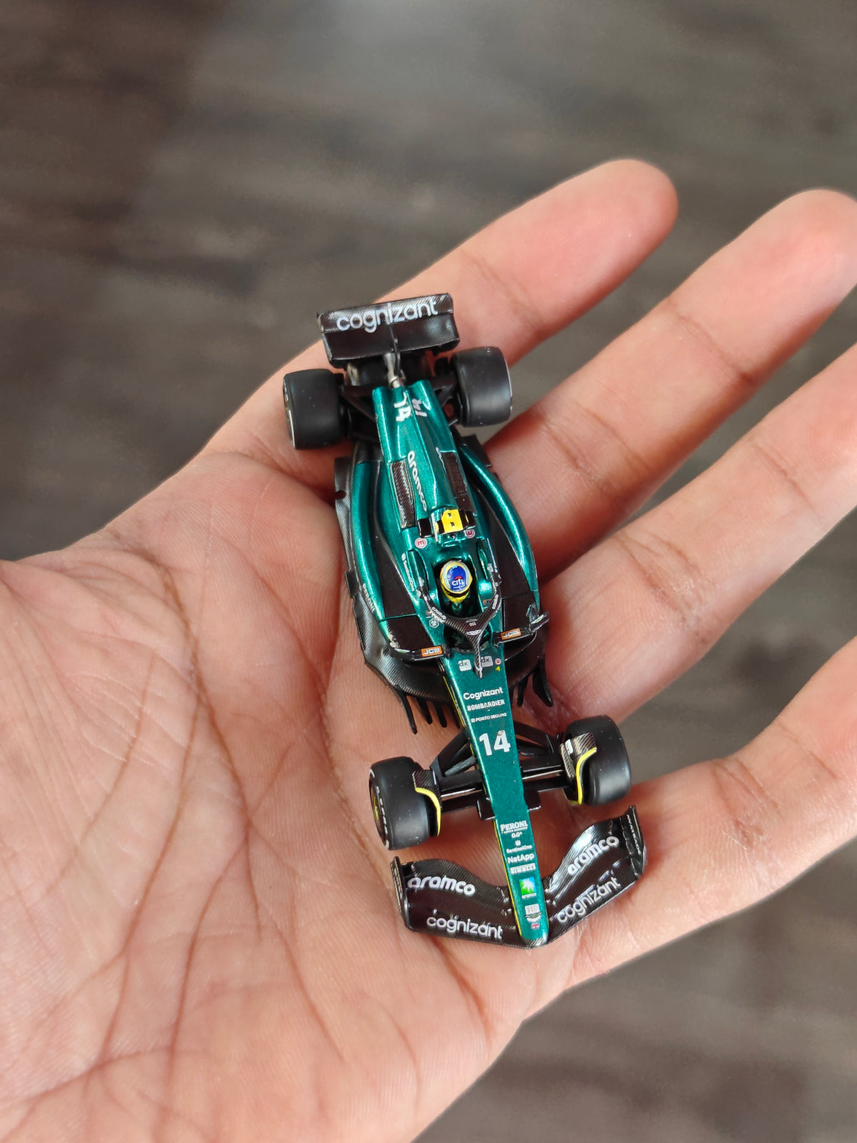 Pop Race Aston Martin ARAMCO AMR23 - PR64-198 (Open Box)
