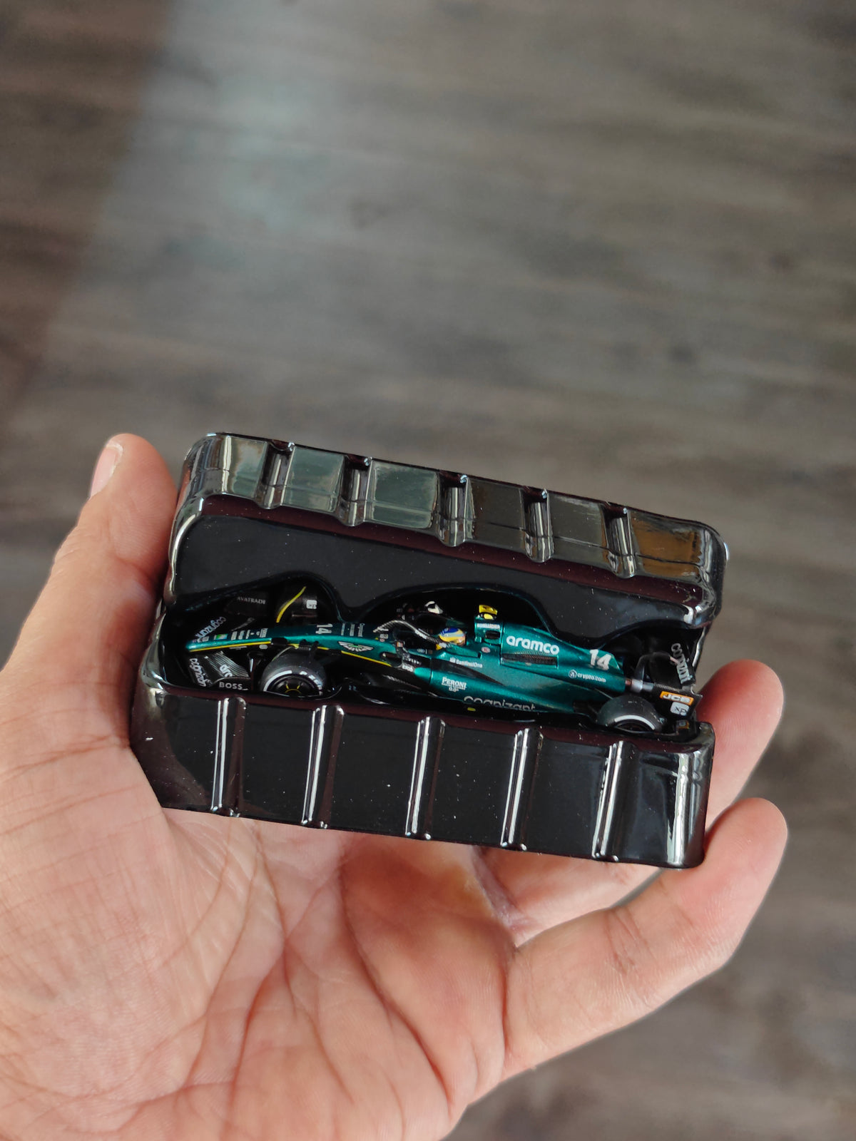 Pop Race Aston Martin ARAMCO AMR23 - PR64-198 (Open Box)