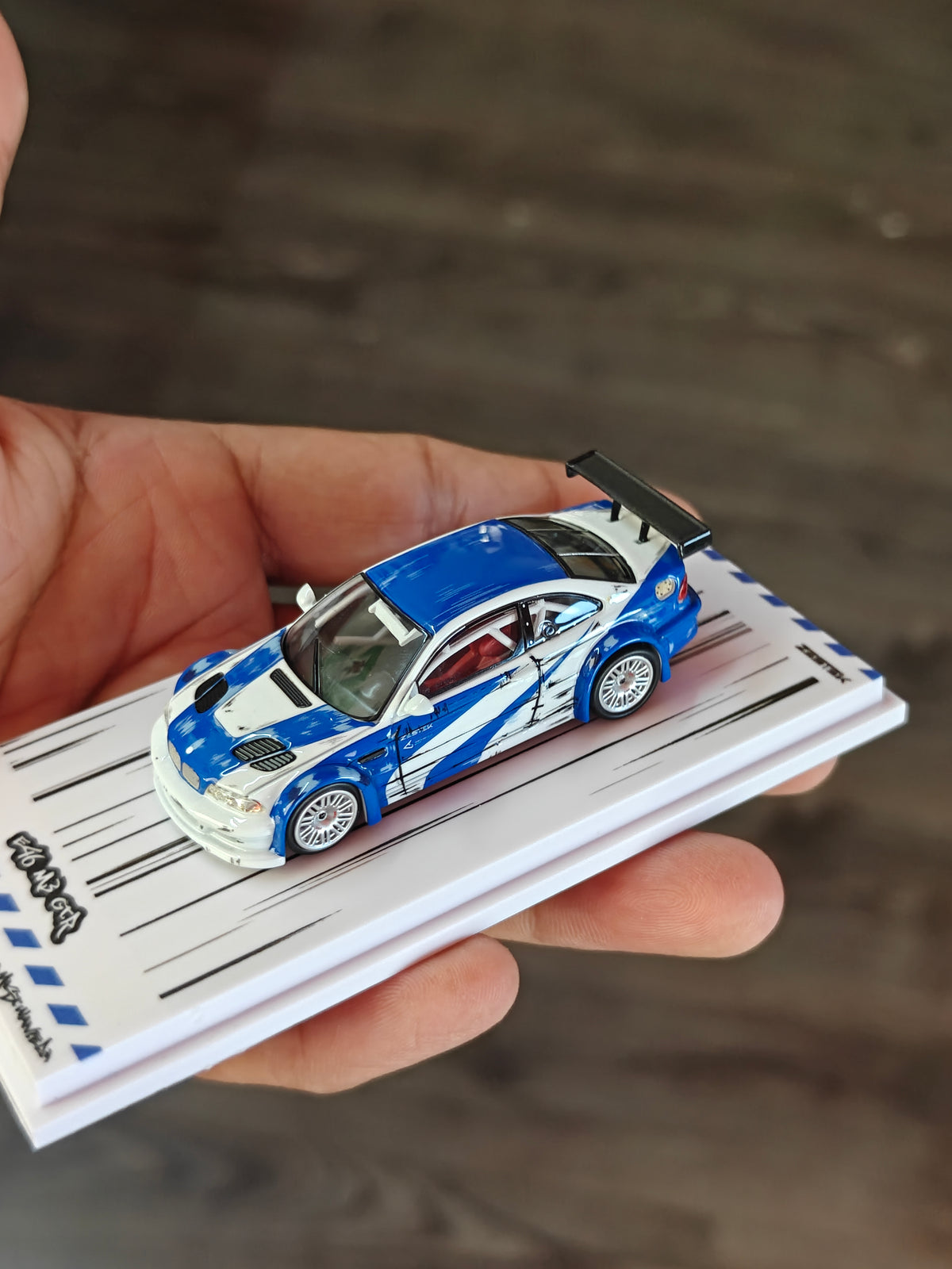 DCM BMW M3 GTR E46 NFS - TECKWRAP APAXPO ZESTEK (Open Box)