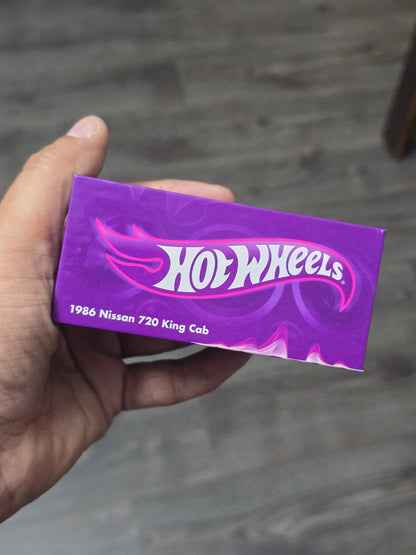 RLC Hot Wheels 1986 Nissan 720 King Cab (Spectraflame Dark Purple)