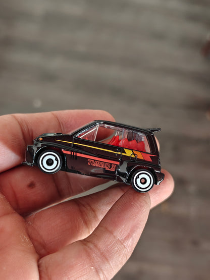 Hot Wheels 1985 Honda City Turbo II (Black)