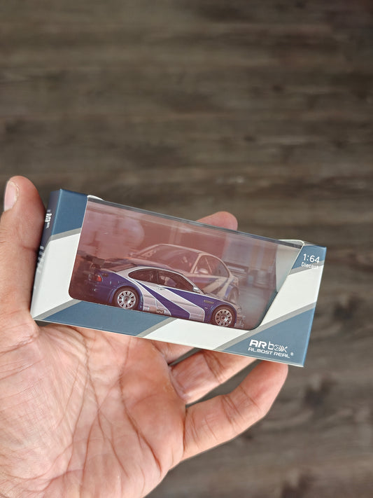ARBox BMW M3 GTR - NFS Most Wanted (Minor Scratches on Display Box)