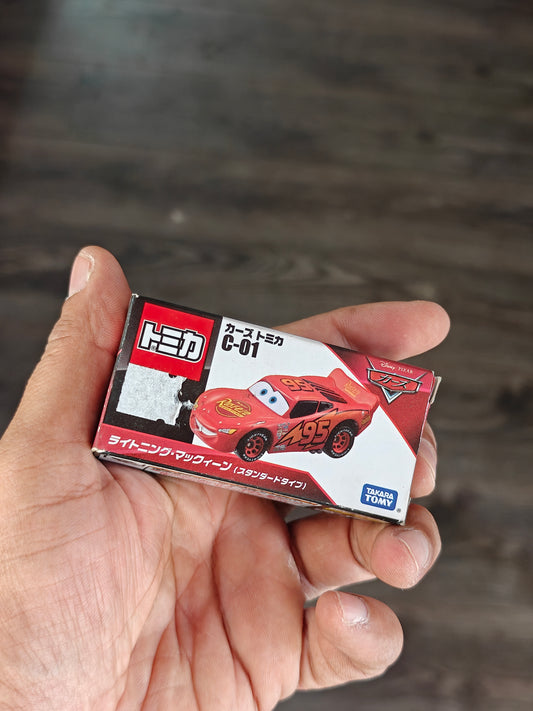 Tomica Disney Pixar 'Lighting McQueen' C-01 (Open Box)