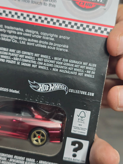 RLC Hot Wheels sELECTIONs Nissan Skyline GT-R BNR34 (Spectraflame Oxblood)