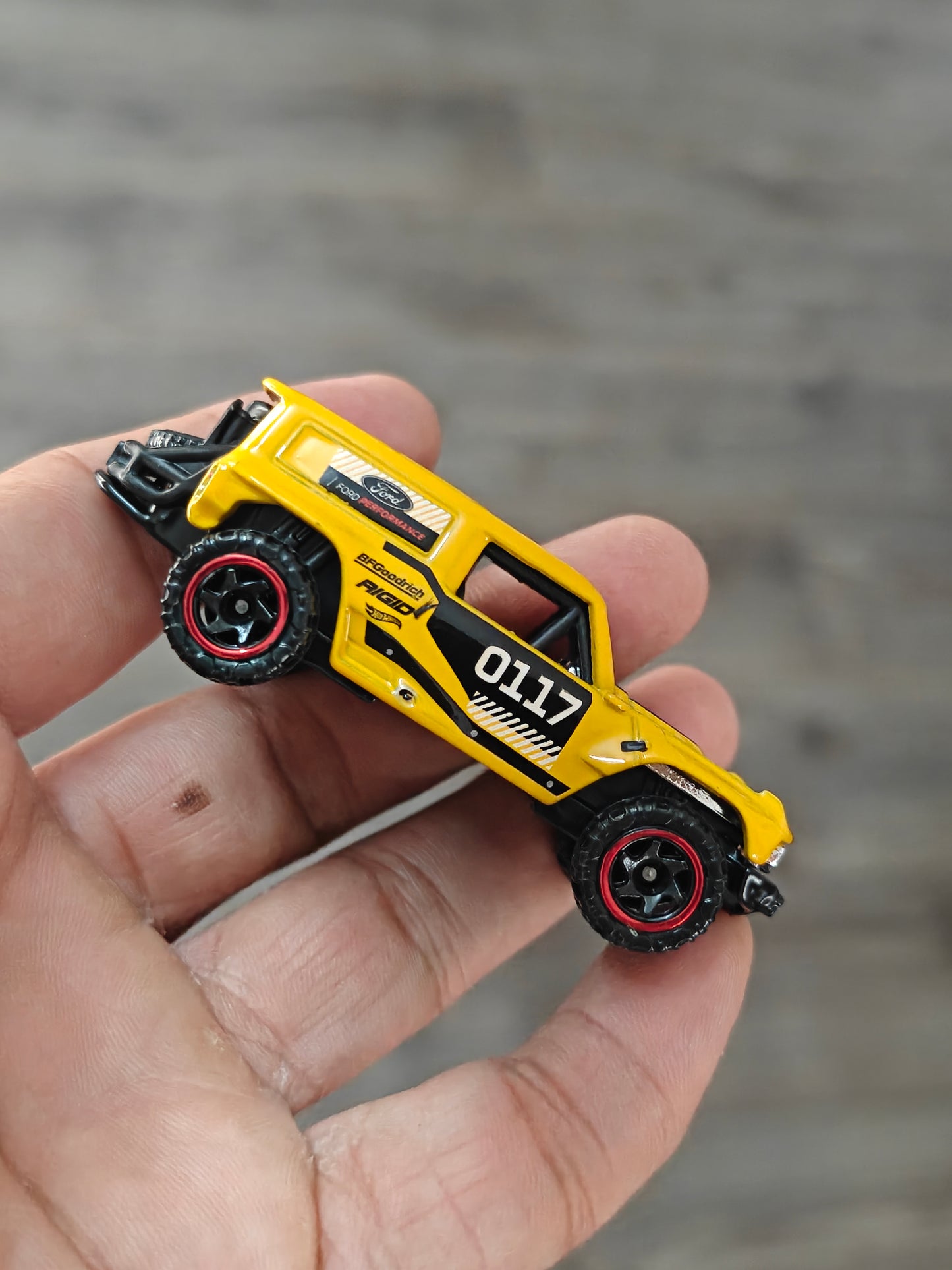 Silver Series Hot Wheels Ford Bronco R (Uncarded)