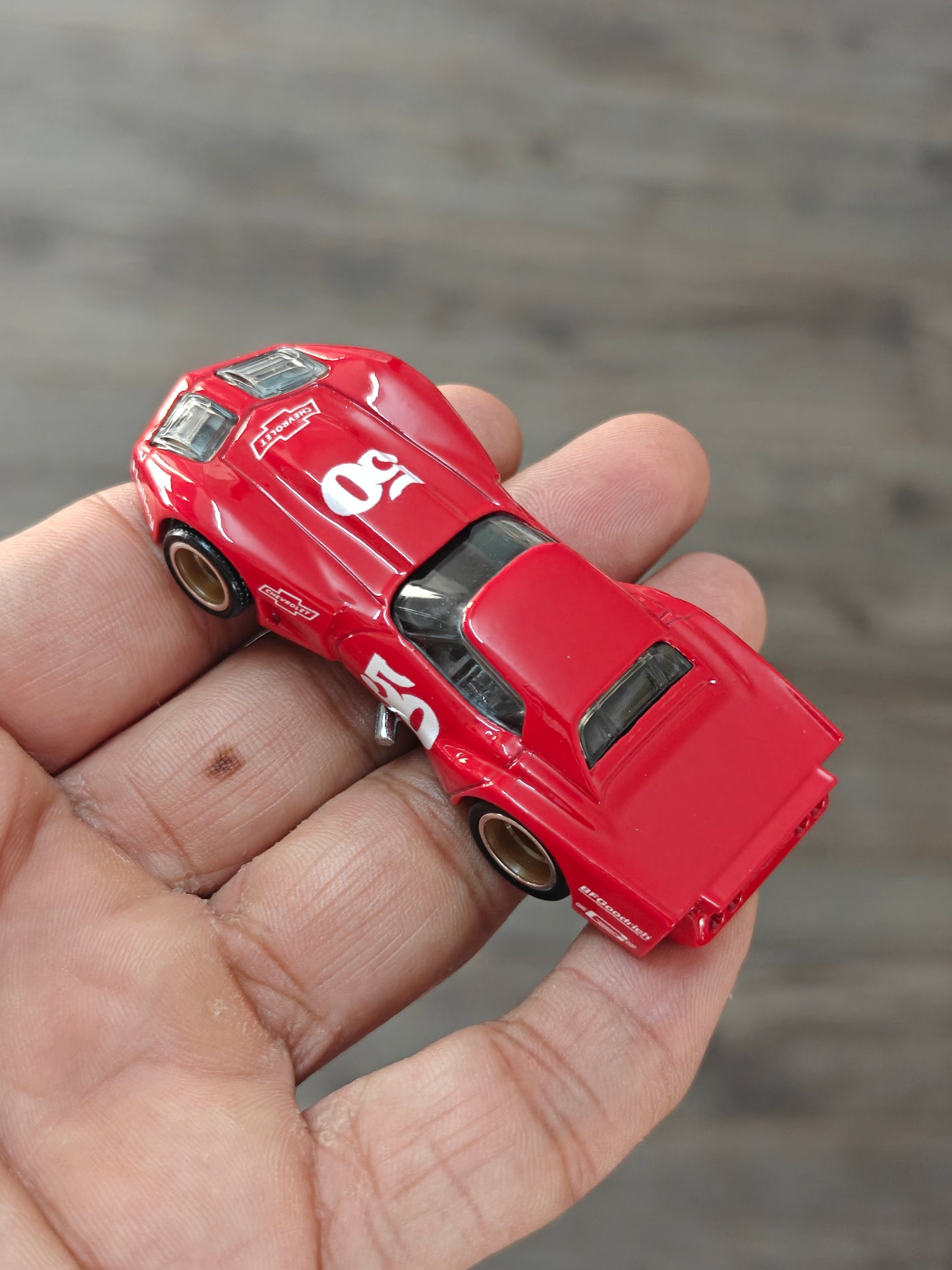 Premium Hot Wheels 1976 Greenwood Corvette (Uncarded)
