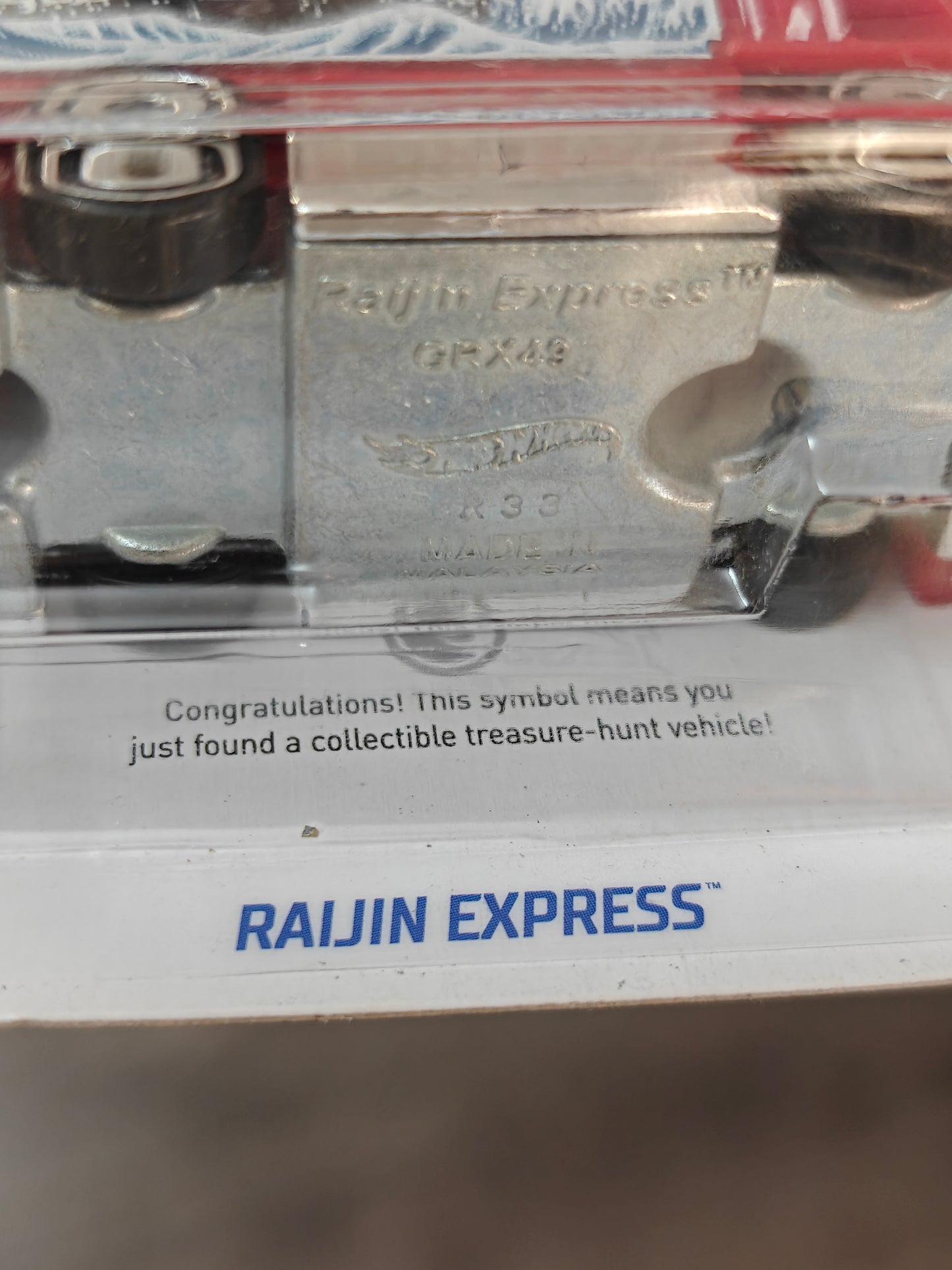 Hot Wheels Raijin Express 2021 Treasure Hunt (Imported)