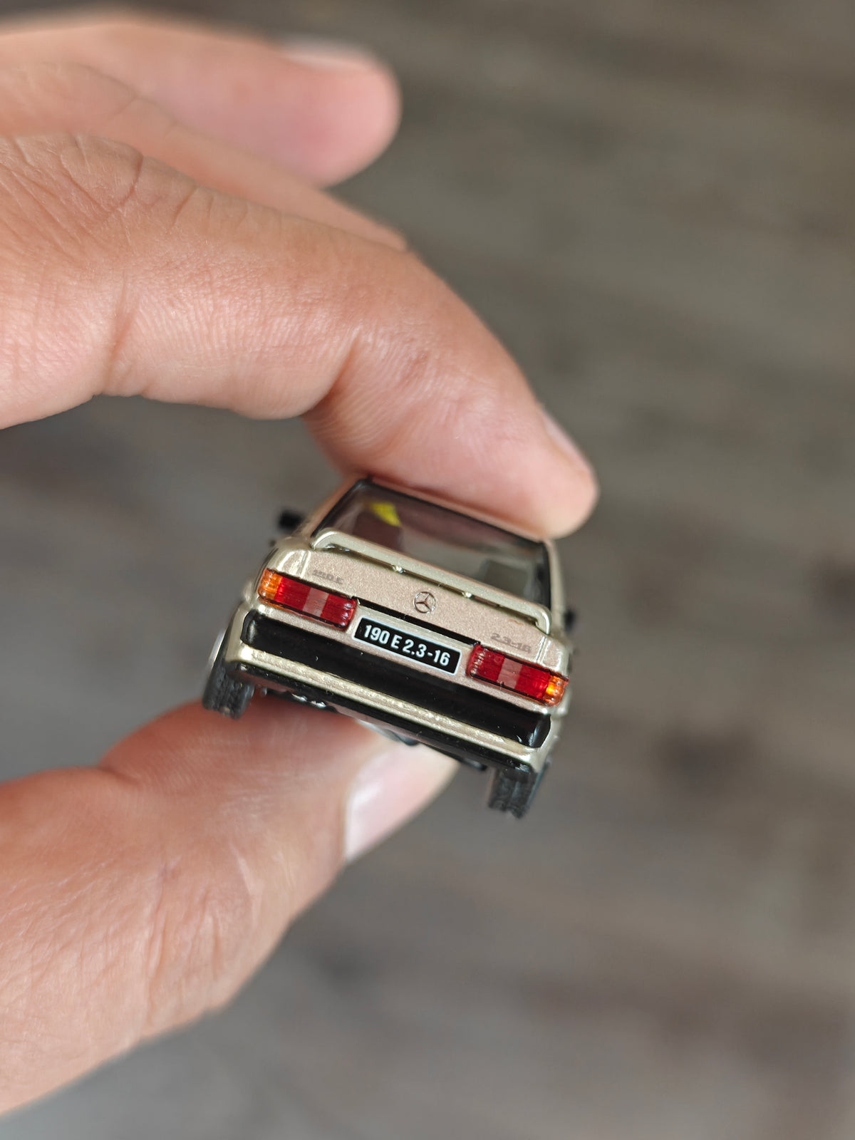 Mini GT Mercedes-Benz 190E 2.3-1.6 #11 - Ayrton Senna (Open Box)
