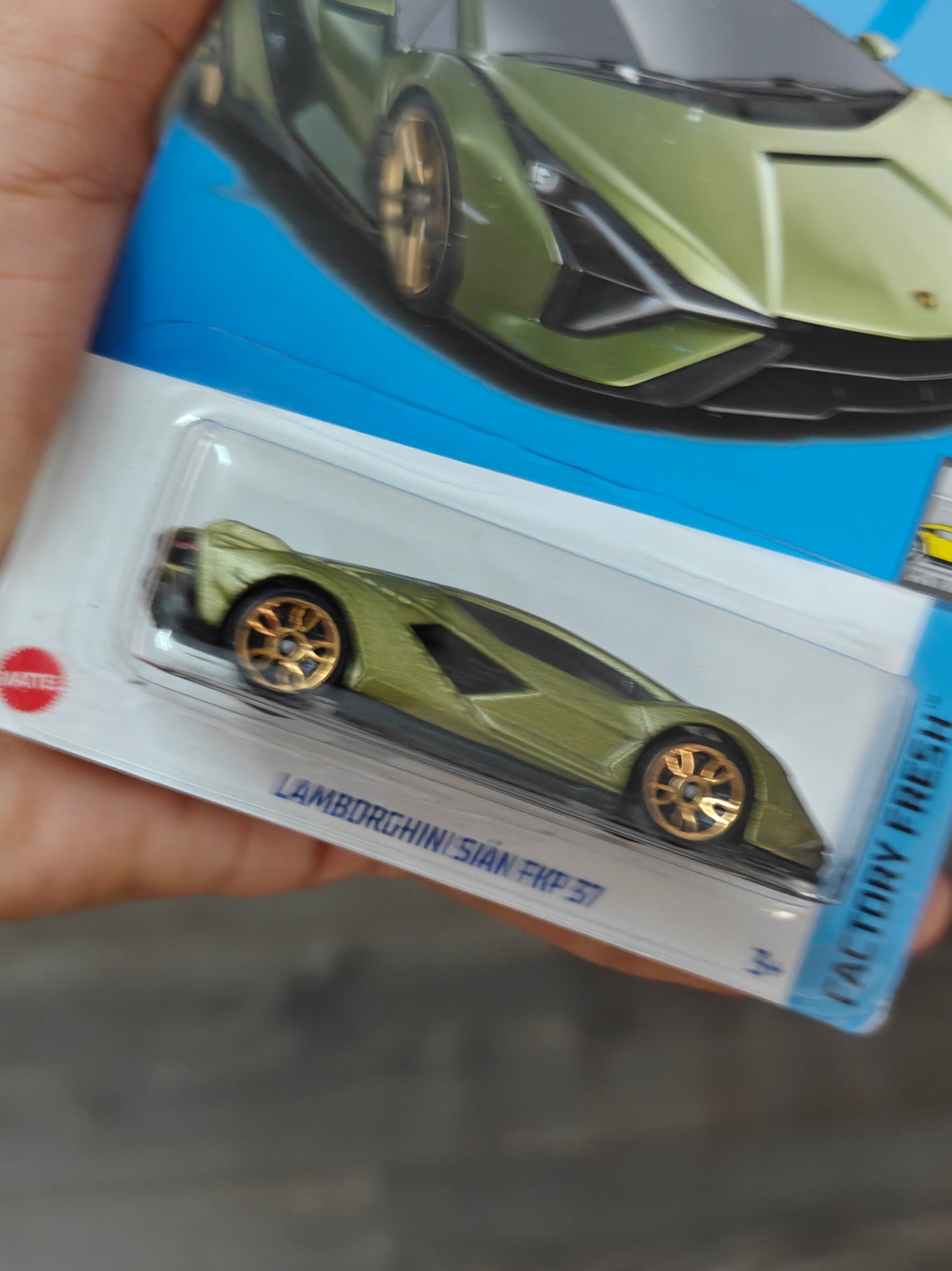 Hot Wheels Lamborghini Sian FKP 37 - Green (Imported)