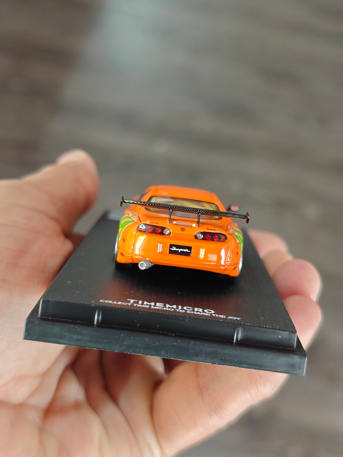 Time Micro Toyota Supra A80Z - Orange (Pre-Owned Car)
