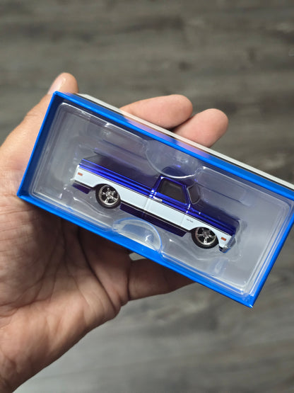 RLC Hot Wheels 1969 Chevrolet C/10 (Navy Blue)