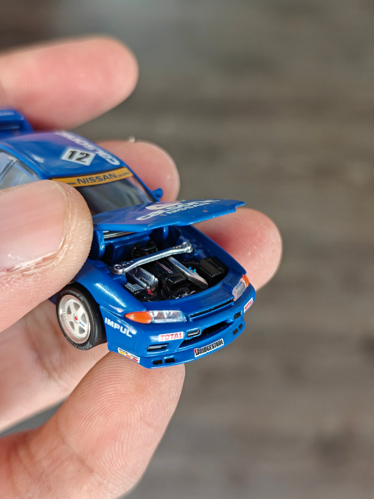 Pop Race Nissan Skyline GT-R R32 JTC 1990 (Open Box)