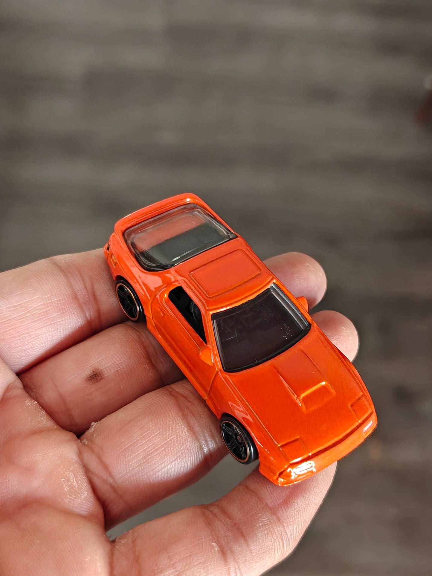 Hot Wheels 1989 Mazda Savanna RX7 (Orange)