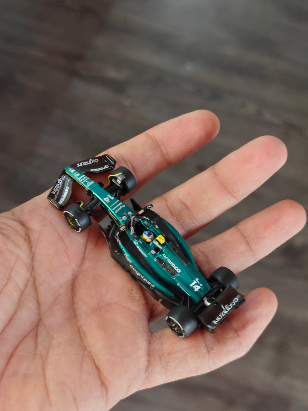 Pop Race Aston Martin ARAMCO AMR23 - PR64-198 (Open Box)