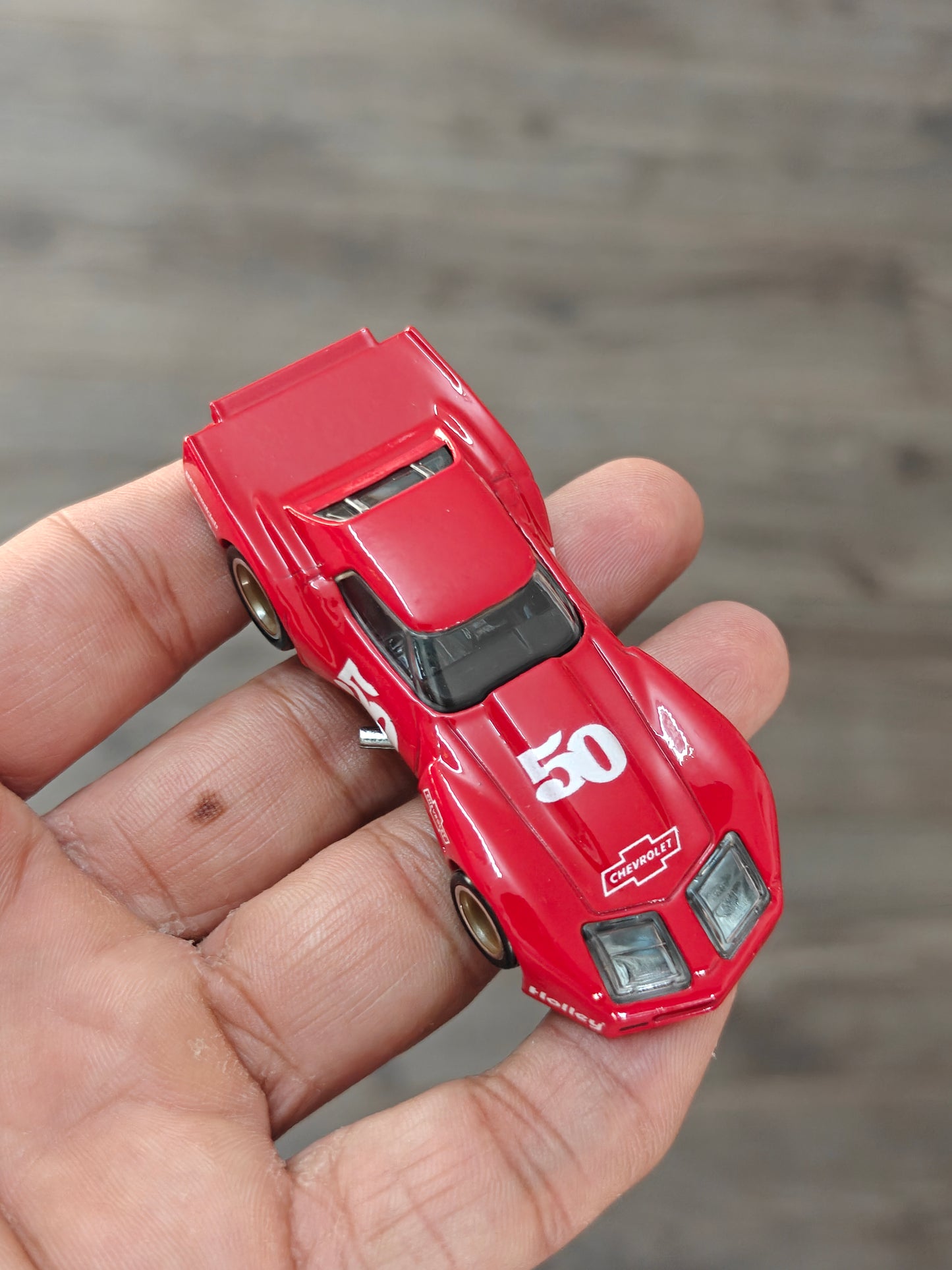 Premium Hot Wheels 1976 Greenwood Corvette (Uncarded)
