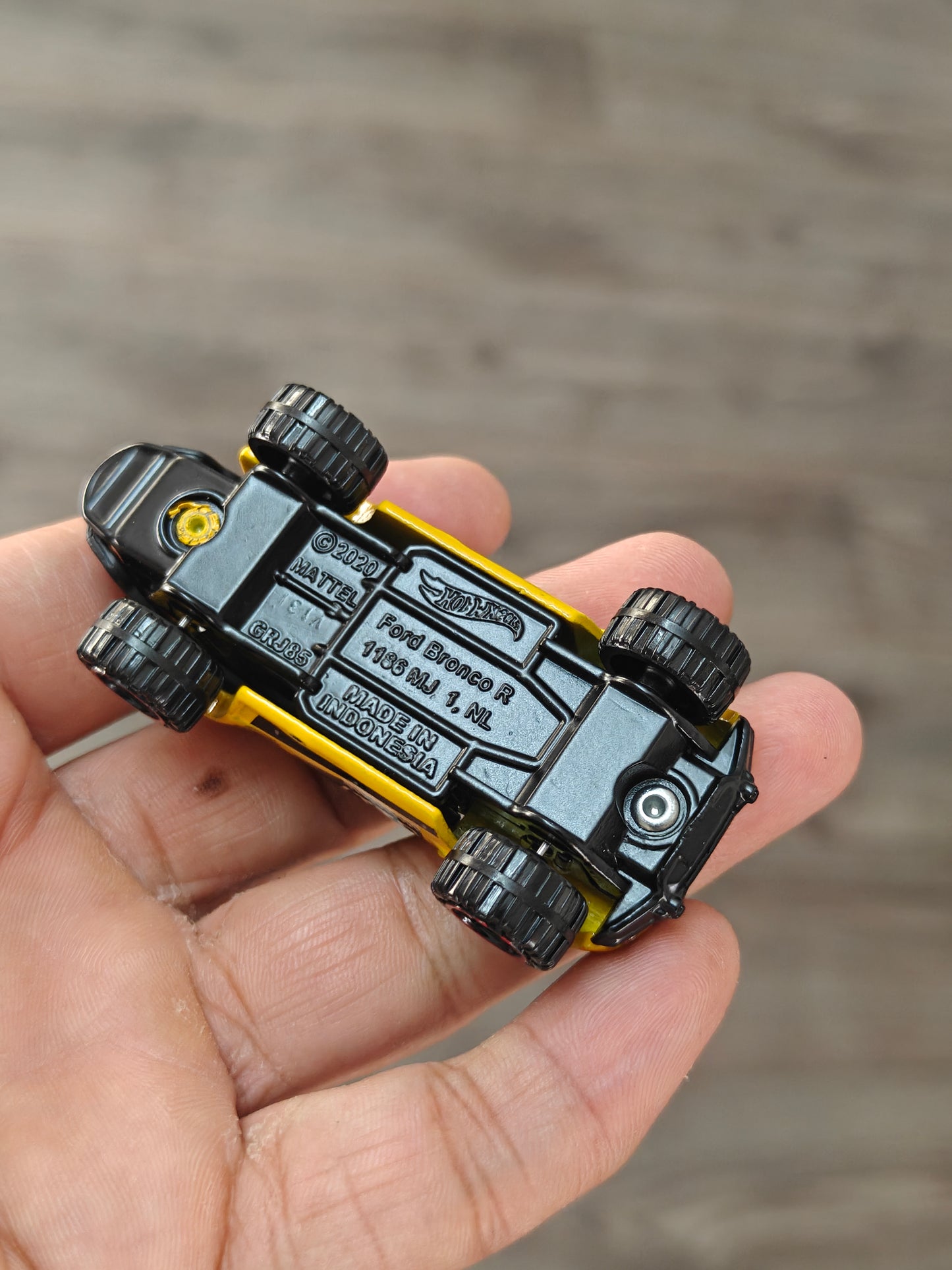 Silver Series Hot Wheels Ford Bronco R (Uncarded)
