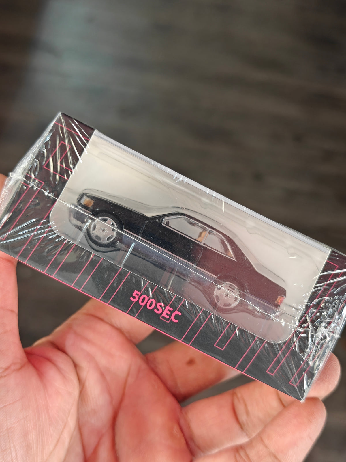 Shadow Mercedes-Benz 500 SEC - Black (Sealed Box)