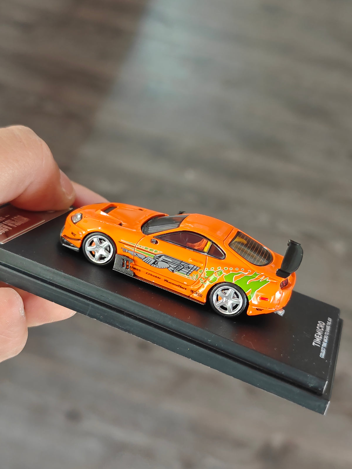 Time Micro Toyota Supra A80Z - Orange (Pre-Owned Car)
