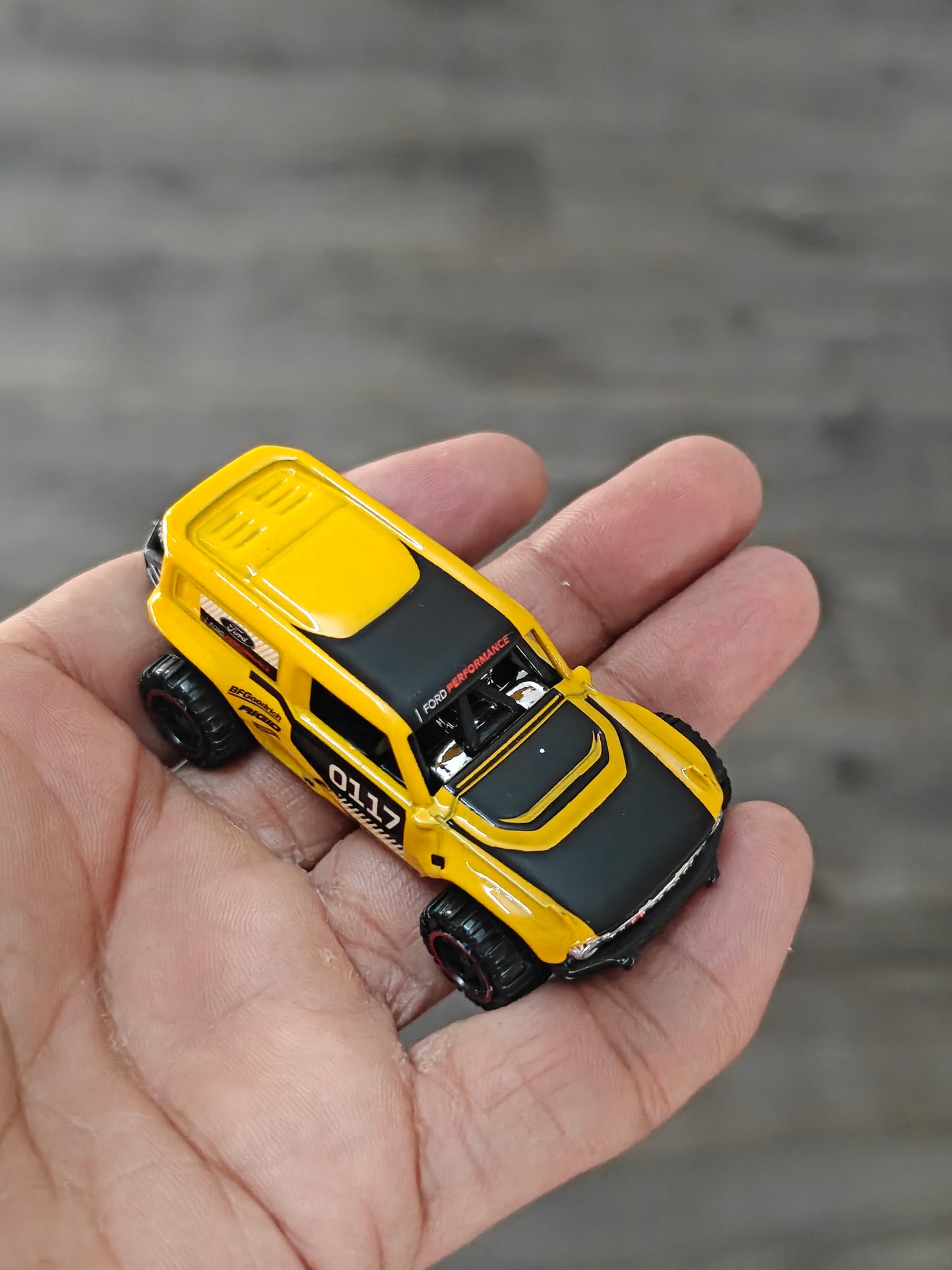 Silver Series Hot Wheels Ford Bronco R (Uncarded)