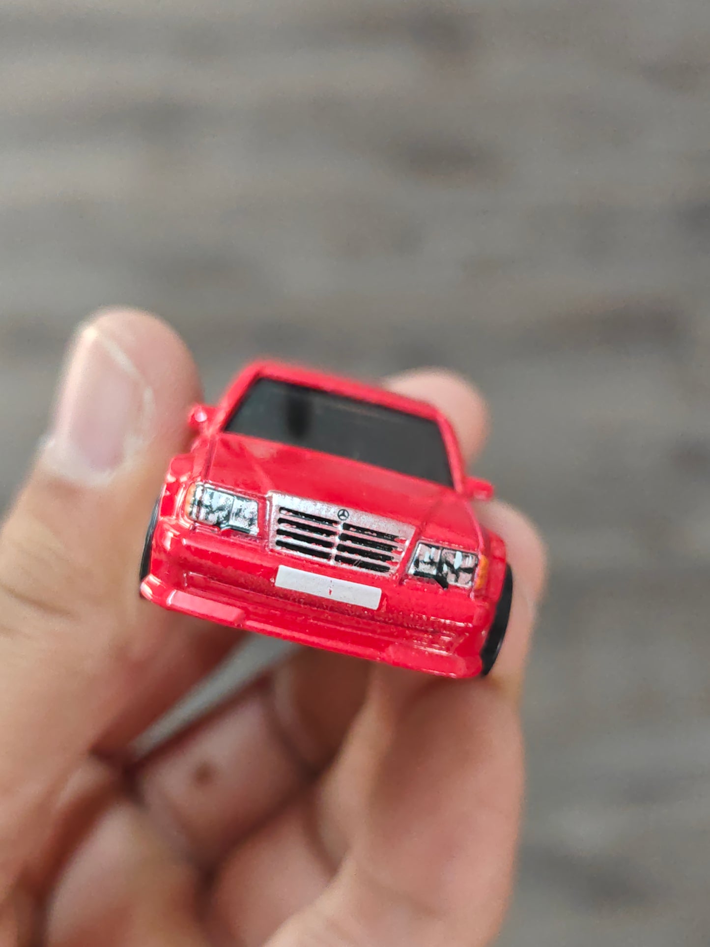 Hot Wheels Mercedes-Benz 500 E - Red (Uncarded - New)