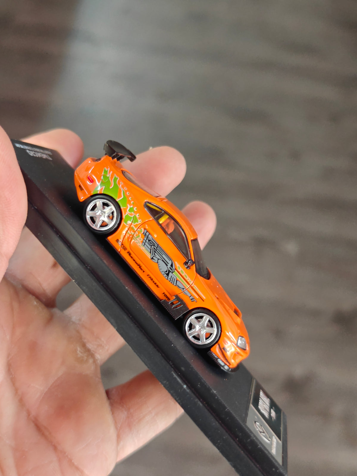 Time Micro Toyota Supra A80Z - Orange (Pre-Owned Car)