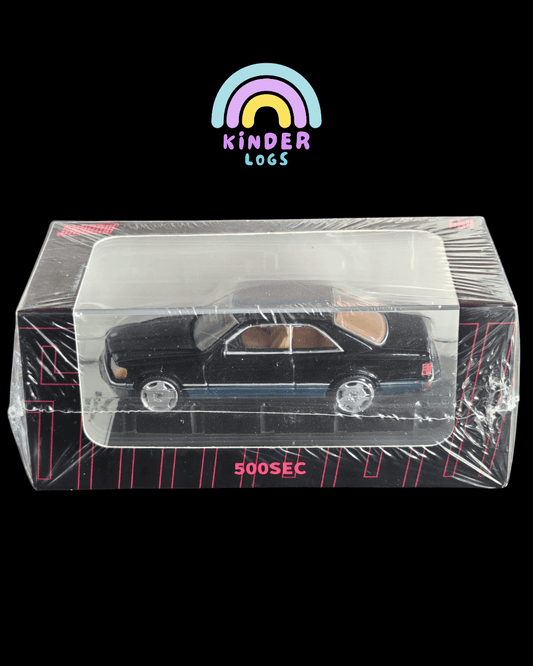Shadow Mercedes-Benz 500 SEC - Black (Sealed Box) - Kinder Logs