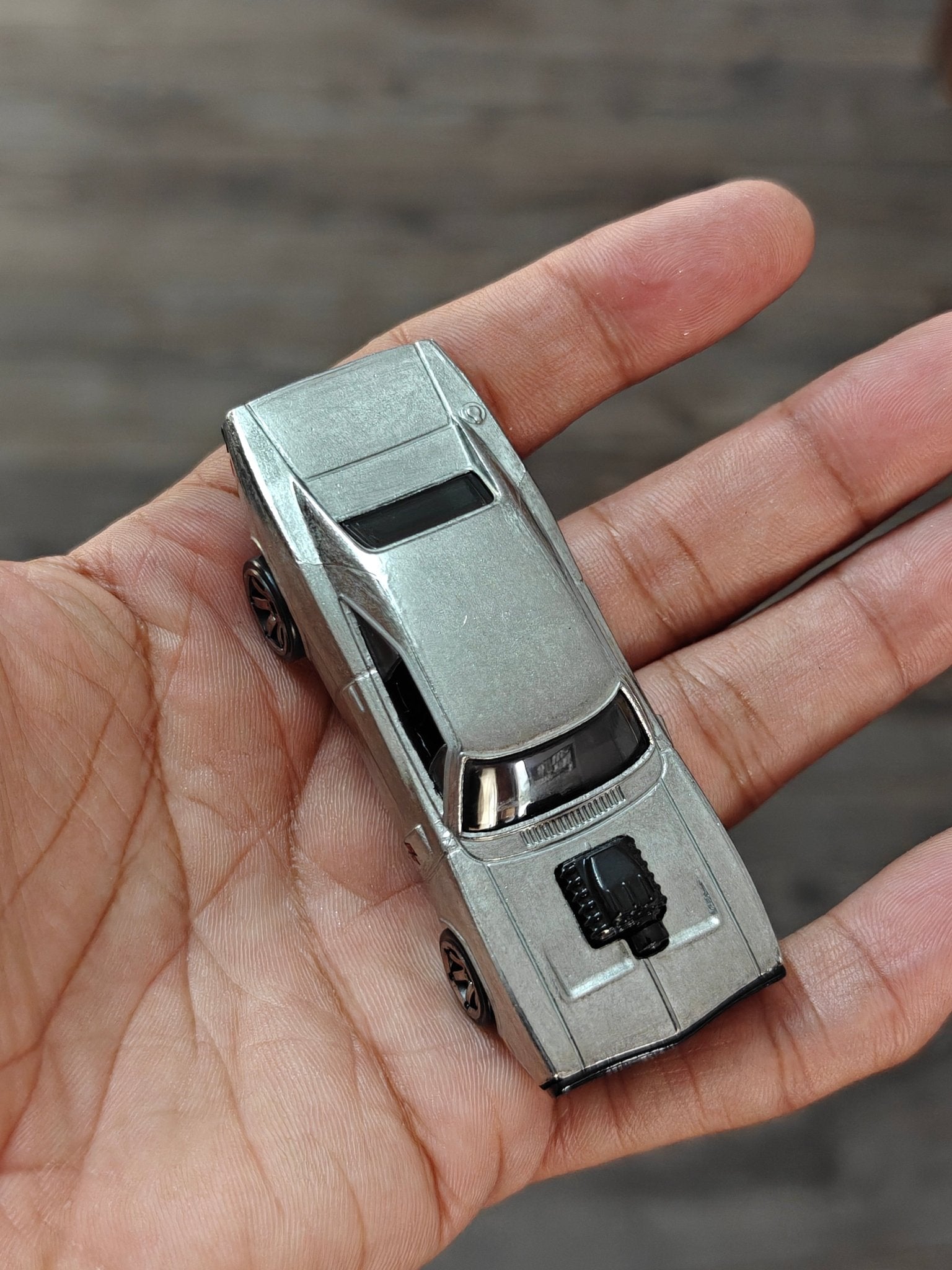 Silver Series Hot Wheels 1970 Dodge Charger R/T (Uncarded - New) - Kinder Logs