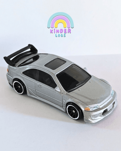 Silver Series Hot Wheels 1993 Honda Civic Coupe EX EJ1 (Uncarded - New) - Kinder Logs