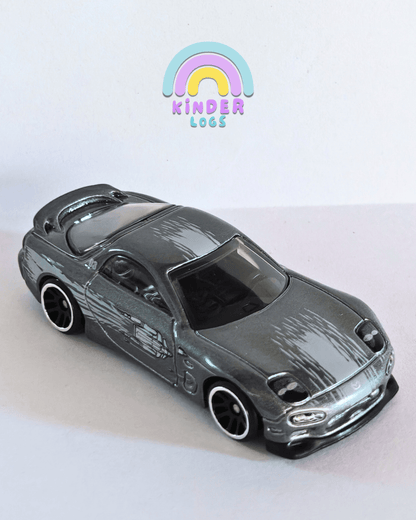 Silver Series Hot Wheels 1995 Mazda RX-7 (Uncarded - New) - Kinder Logs