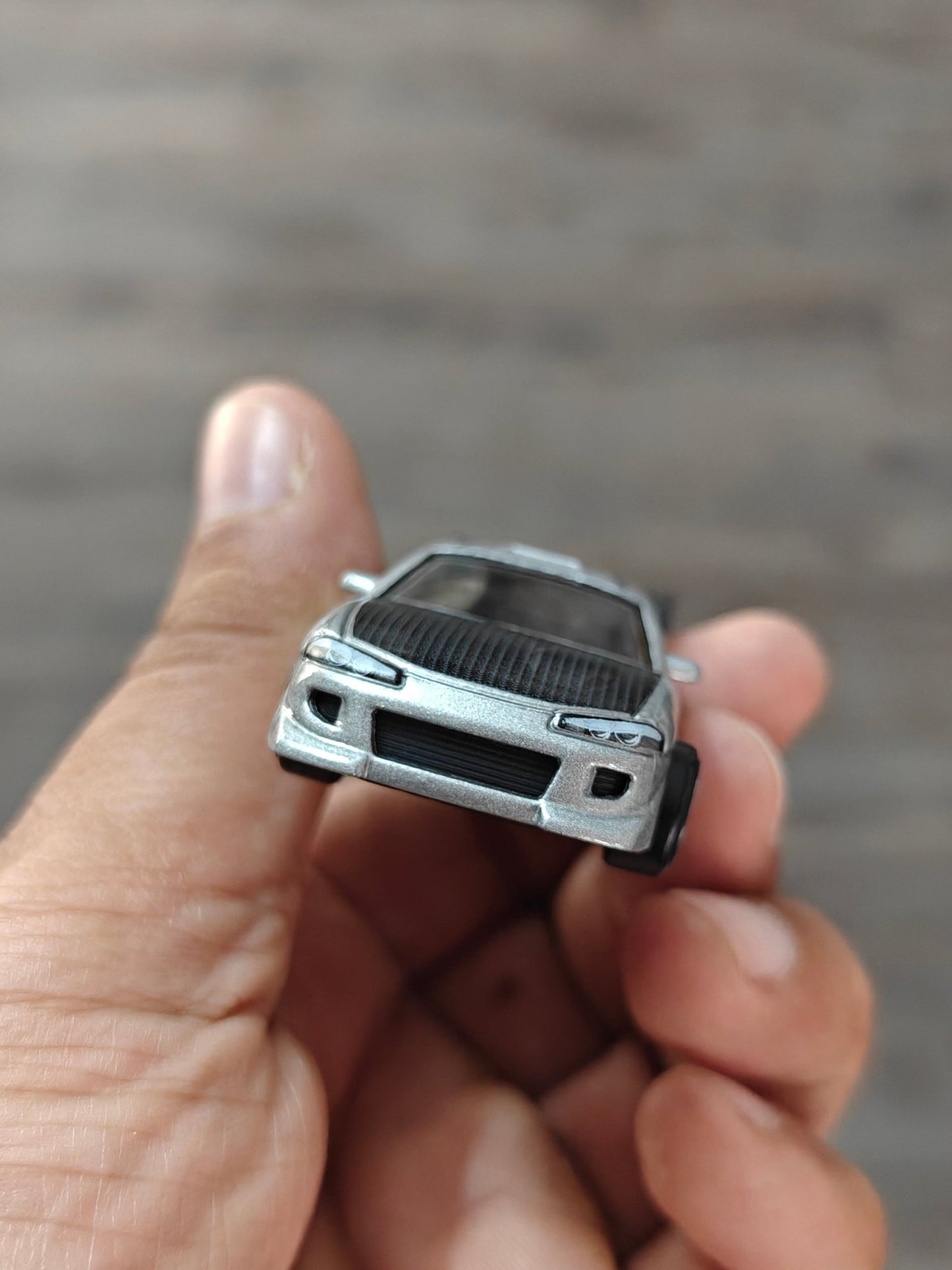 Silver Series Hot Wheels 1995 Mitsubishi Eclipse (Uncarded - New) - Kinder Logs