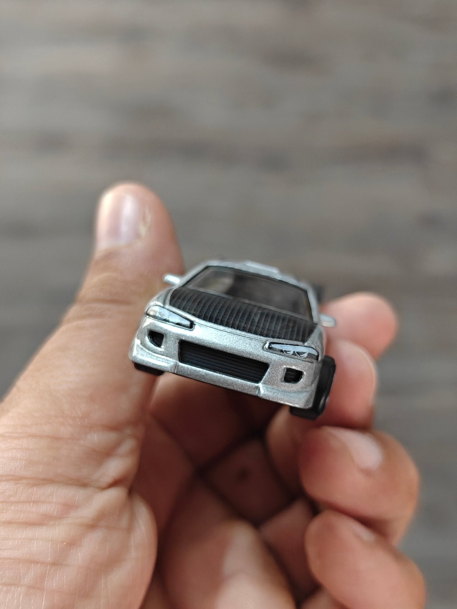 Silver Series Hot Wheels 1995 Mitsubishi Eclipse (Uncarded - New) - Kinder Logs
