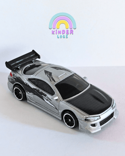 Silver Series Hot Wheels 1995 Mitsubishi Eclipse (Uncarded - New) - Kinder Logs