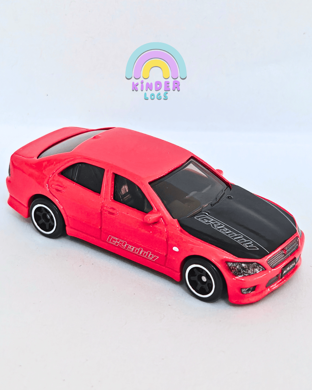 Silver Series Hot Wheels 1998 Toyota Altezza - Red (Uncarded - New) - Kinder Logs