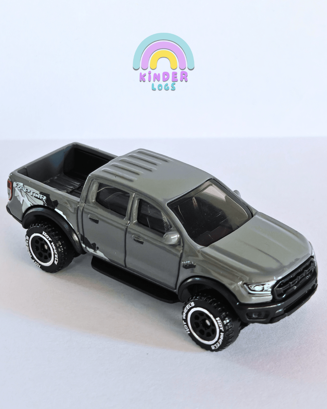 Silver Series Hot Wheels 2019 Ford Ranger Raptor (Uncarded) - Kinder Logs