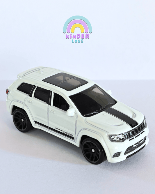 Silver Series Hot Wheels 2019 Jeep Grand Cherokee Trackhawk (Uncarded) - Kinder Logs