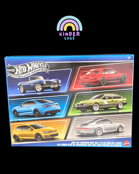 Silver Series Hot Wheels 6 Car Set (Imported) - Kinder Logs