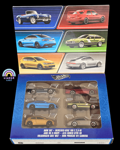 Silver Series Hot Wheels 6 Car Set (Imported) - Kinder Logs
