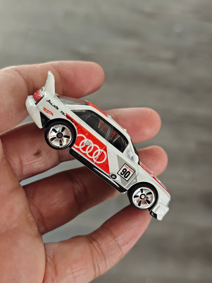 Silver Series Hot Wheels Audi 90 Quattro (Uncarded - New) - Kinder Logs