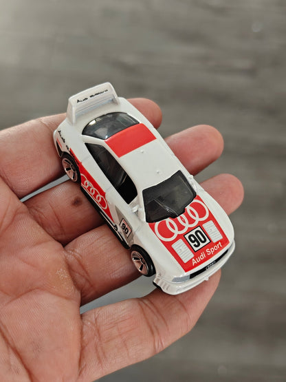 Silver Series Hot Wheels Audi 90 Quattro (Uncarded - New) - Kinder Logs