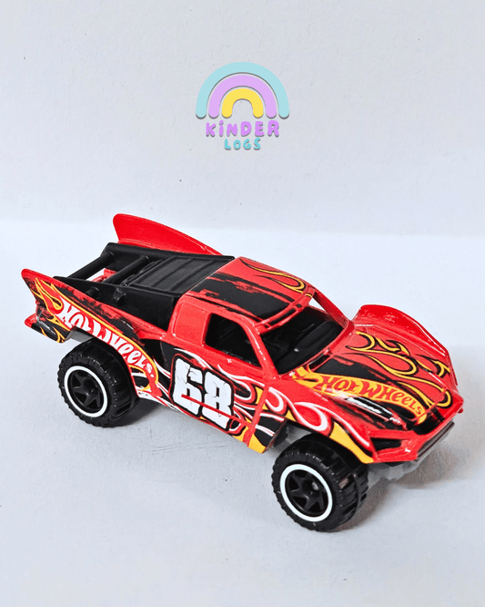 Silver Series Hot Wheels Baja Truck - Red (Uncarded - New) - Kinder Logs