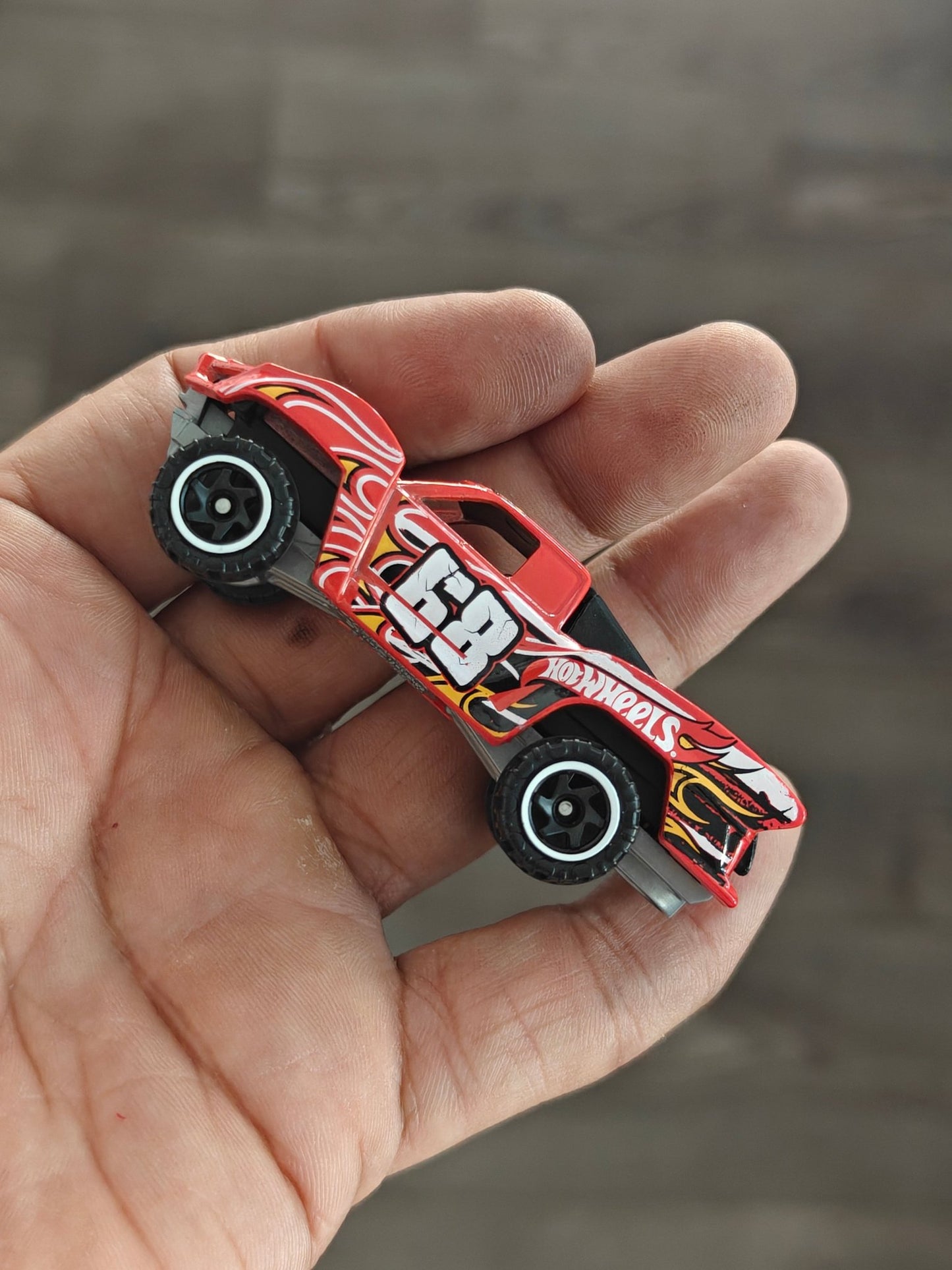Silver Series Hot Wheels Baja Truck - Red (Uncarded - New) - Kinder Logs