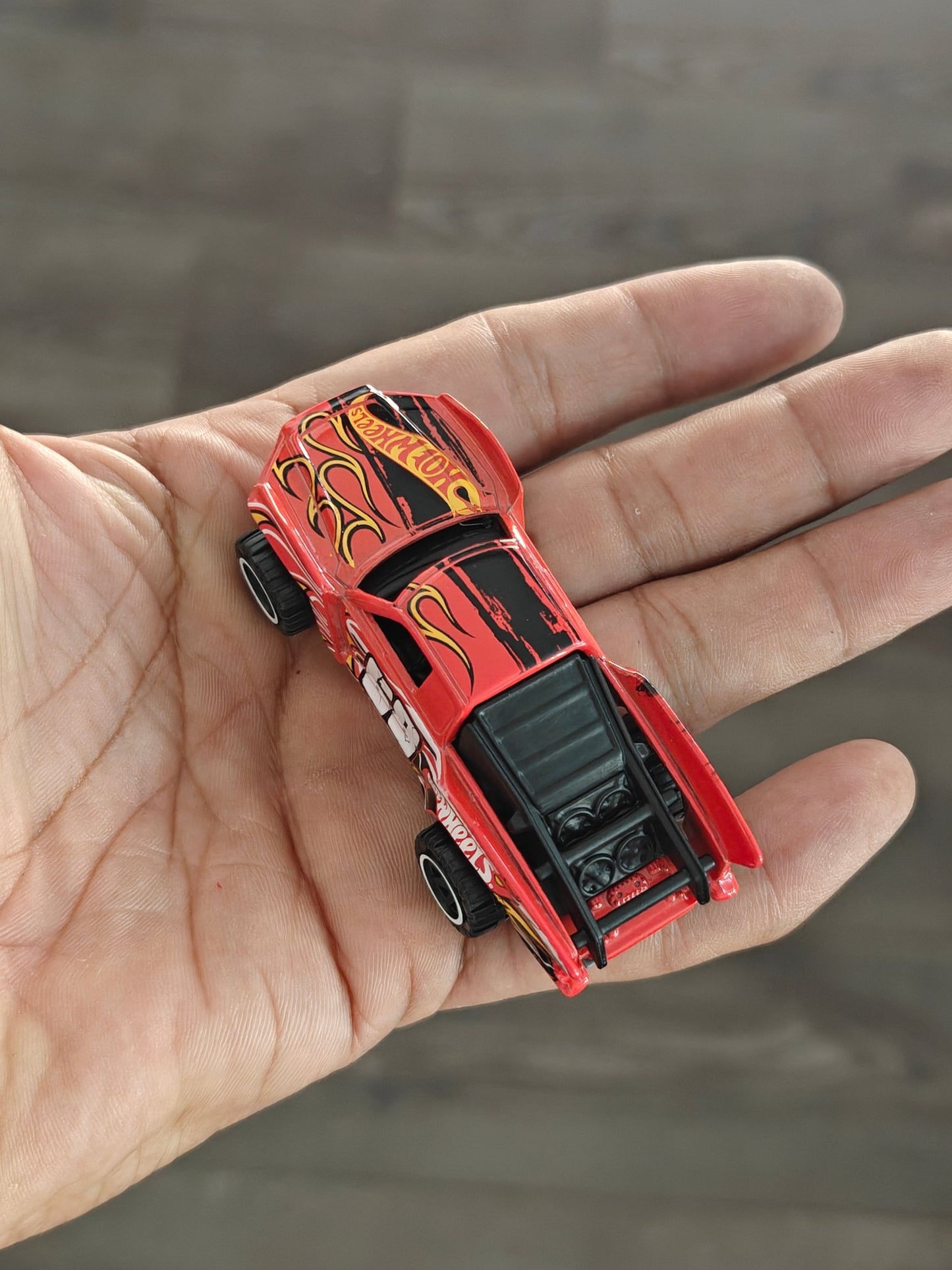 Silver Series Hot Wheels Baja Truck - Red (Uncarded - New) - Kinder Logs