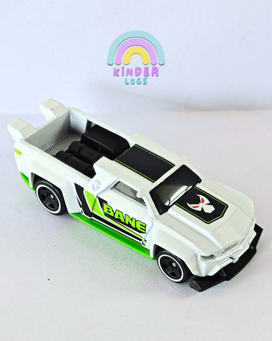 Silver Series Hot Wheels 'BANE' Solid Muscle - Kinder Logs