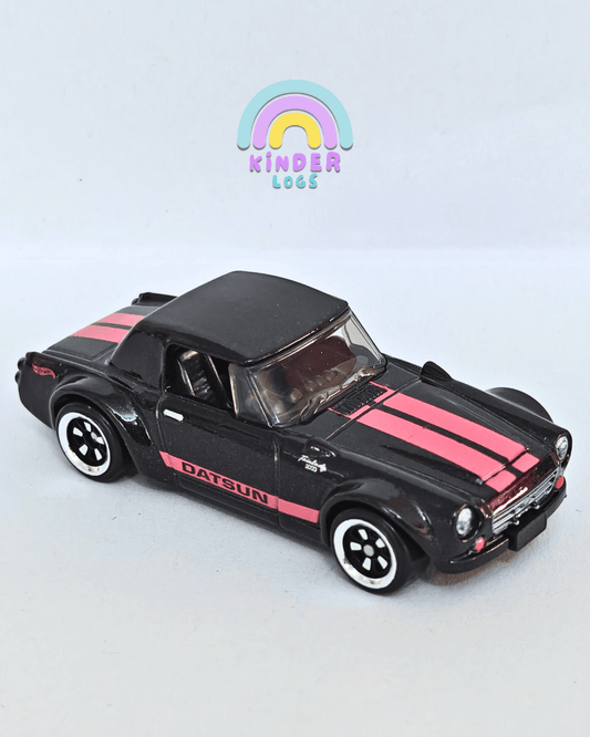 Silver Series Hot Wheels Datsun Fairlady 2000 - Black (Uncarded - New) - Kinder Logs