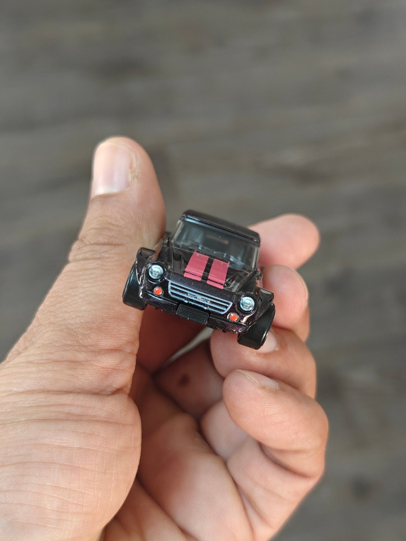 Silver Series Hot Wheels Datsun Fairlady 2000 - Black (Uncarded - New) - Kinder Logs